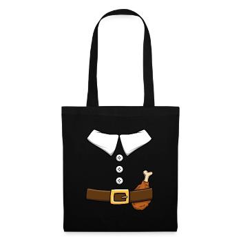 Costume de pèlerin Costume de pèlerin de Thanksgiving - Sac en tissu - noir - Devant