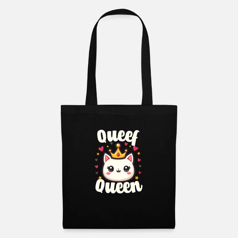 Queef Queen Damen Vulgär peinlicher Raunchy - Stoffbeutel - Schwarz