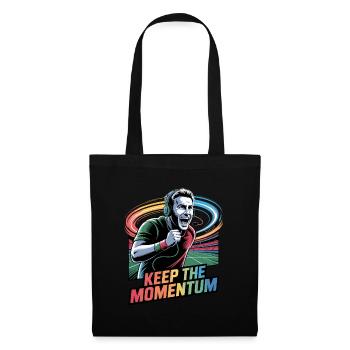 Conservez l’élan du design sportif - Sac en tissu - noir - Devant