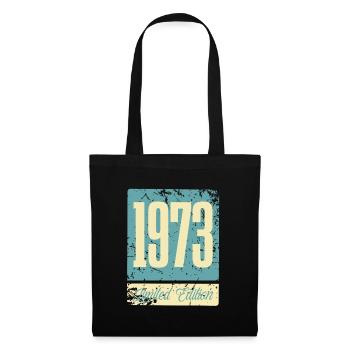 1973 Anniversaire de naissance Année de naissance - Sac en tissu - noir - Devant