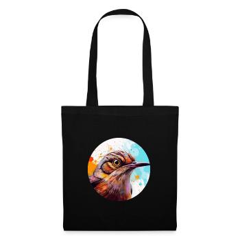 Wren bird - Tote Bag - black - Front
