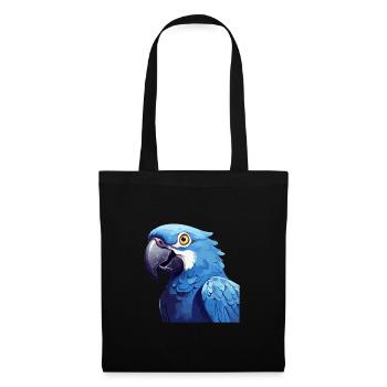Hyacinth Macaw - Tote Bag - black - Front