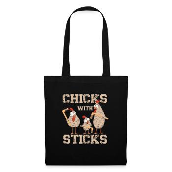 Hockey Field Hockey Ice Hockey Girls Gift Idea - Tote Bag - black - Front
