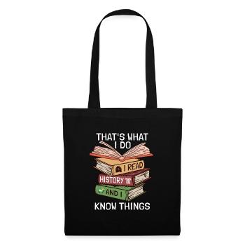 History History Teacher Lesson Gift - Tote Bag - black - Front