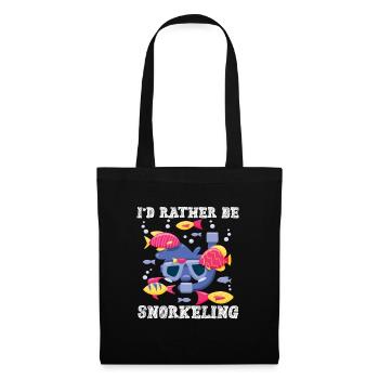 Snorkeling Snorkelers Diving Divers Gift - Tote Bag - black - Front