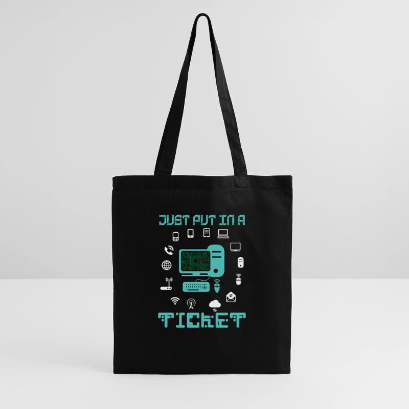 Technischer Support Technologie Programmierer Stoffbeutel