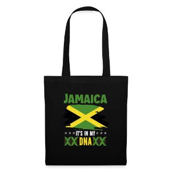 Jamaïque Rasta Rastafari Reggae Jamaïcain - Sac en tissu - noir - Devant