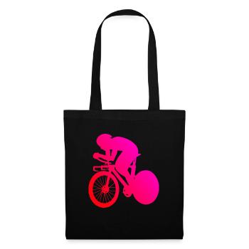 Vélo de route Cycliste de route Femmes Vélo de route Hommes - Sac en tissu - noir - Devant