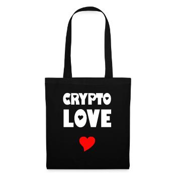 Crypto Love - Tote Bag - black - Front