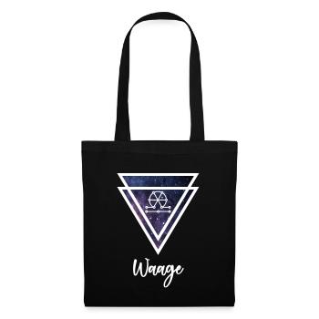 Libra zodiac sign - Tote Bag - black - Front