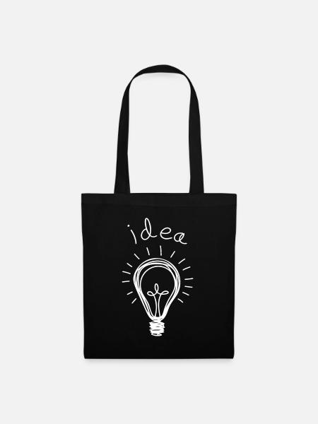 Idea - Tote Bag - black