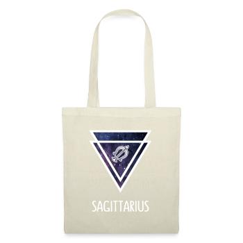 Signe du zodiaque Sagittaire - Sac en tissu - nature - Devant
