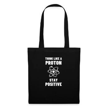 Wissenschaft Chemie Nerd Lehrer schule geschenk - Stoffbeutel - Schwarz - Vorne