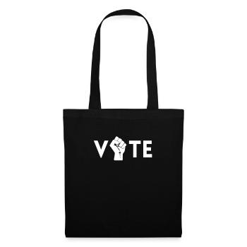 Choisissez le cadeau de liberté de politique de démocratie - Sac en tissu - noir - Devant