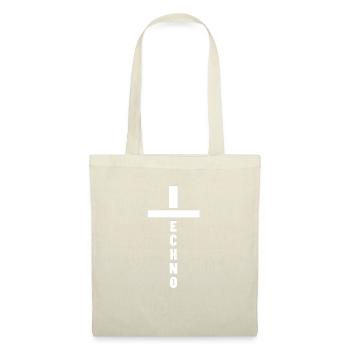 Techno Religion Bass Party gift - Tote Bag - nature - Front