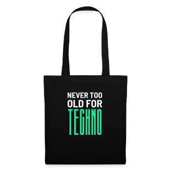 Techno Alt Raver music festival house gift - Tote Bag - black - Front