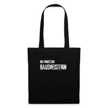 Hausmeisterin job hauswart arbeit geschenk mutter - Stoffbeutel - Schwarz - Vorne