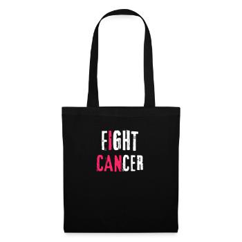 Fight Cancer Cancer Hospital Chemo Therapy - Tote Bag - black - Front