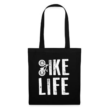 Bicycle Rider Bike Life Cycling - Tote Bag - black - Front