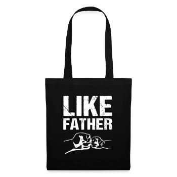Like Father Like Son - Tote Bag - black - Front
