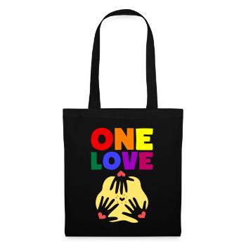 One Love - Tote Bag - black - Front