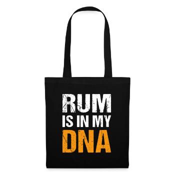 Rum is in my DNA - Tote Bag - black - Front