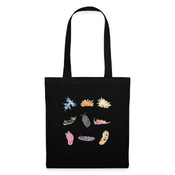 sea snails slug ocean animals - Tote Bag - black - Front