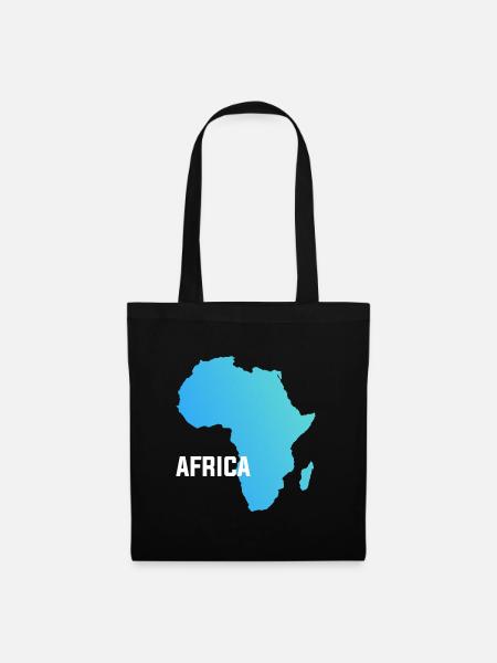 Africa - Stoffbeutel - Schwarz