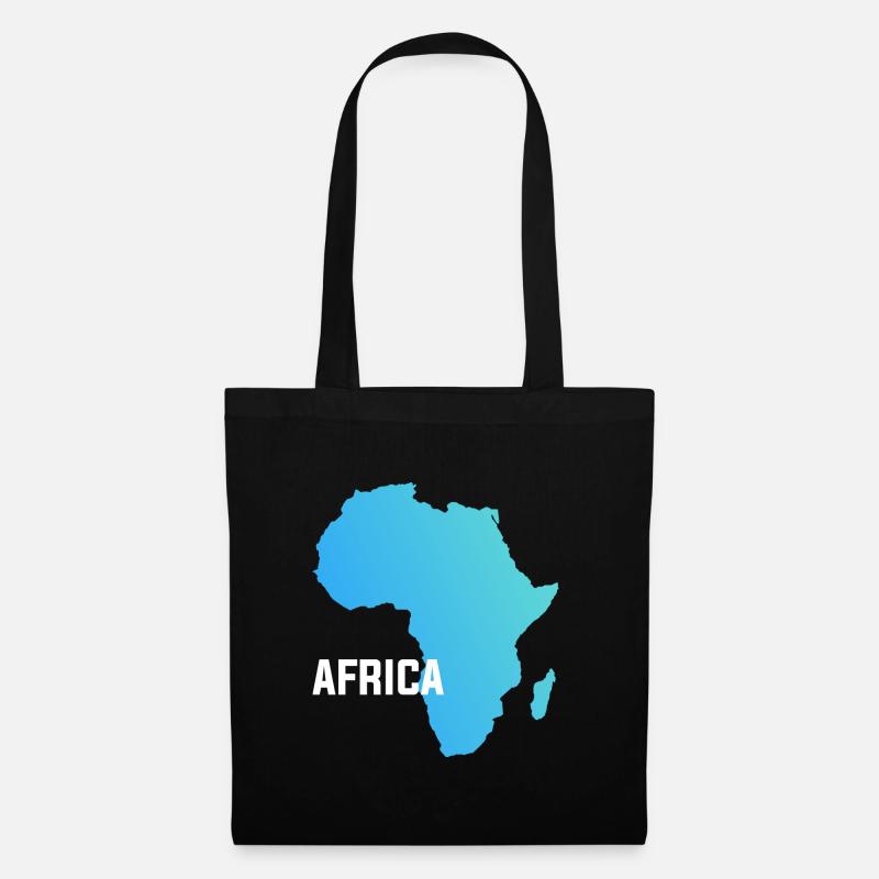 Africa - Stoffbeutel - Schwarz
