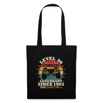 Niveau 30 débloqué - Sac en tissu - noir - Devant
