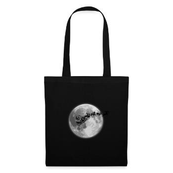 Père Noël Père Noël - Sac en tissu - noir - Devant
