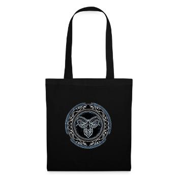 Viking Bélier Bélier Bélier - Sac en tissu - noir - Devant