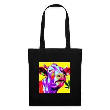 CANNA-COW VACHE W CANNA - Sac en tissu - noir - Devant