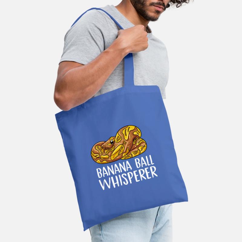 Conception de boule de banane pour un python Sac en tissu