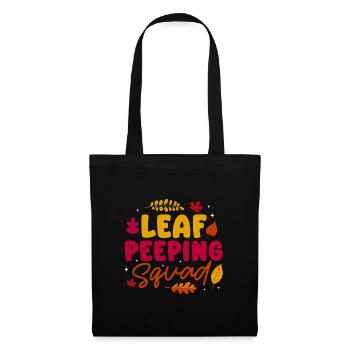 Leaf Peeping Squad Autumn Leaf Peeper - Tote Bag - black - Front
