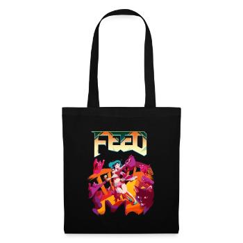 FEED - Sac en tissu - noir - Devant