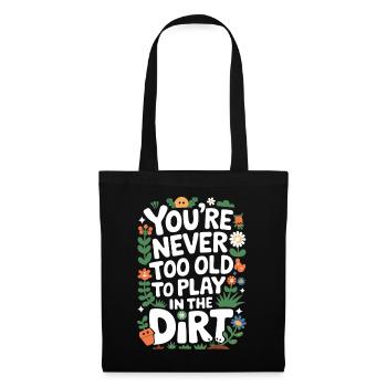 Gardener Garden Plants Gardening - Tote Bag - black - Front