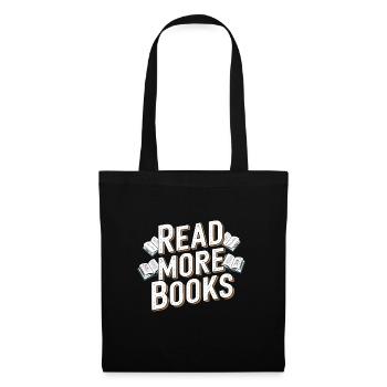 Read More Books - Sac en tissu - noir - Devant