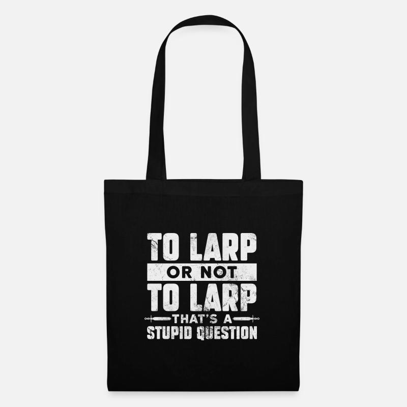 GN ou pas GN C’est une question stupide - Sac en tissu - noir