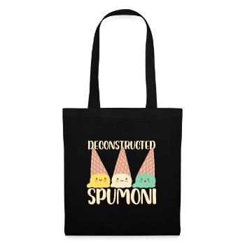 deconstructed spumoni Design for an italian ice fan - Tote Bag - black - Front