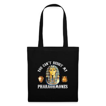 You cant resist my pharaohones Design - Tote Bag - black - Front