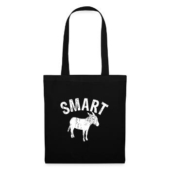 Smartass - Stoffbeutel - Schwarz - Vorne
