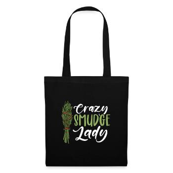 Crazy Smudge Lady Native American Smudging Ritual - Tote Bag - black - Front