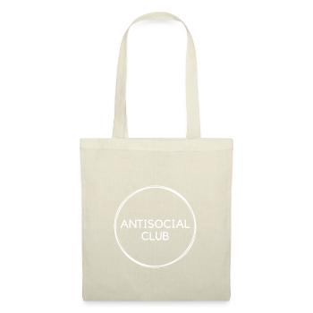 Antisocial Club - Stoffbeutel - Natur - Vorne