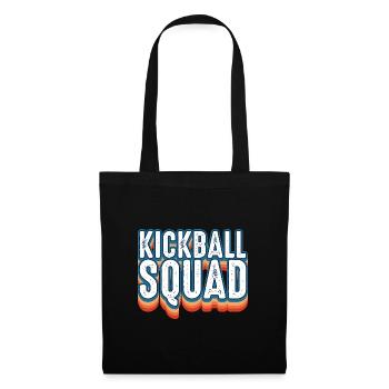 Kickball Squad Aire de jeux Sports Kick Ball - Sac en tissu - noir - Devant