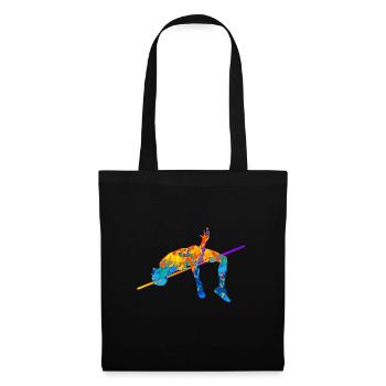 High Jump Athletics Sport Gift - Tote Bag - black - Front