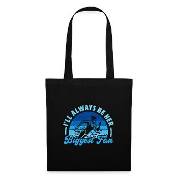 I'll Always Be Her Biggest Fan Design - Tote Bag - black - Front