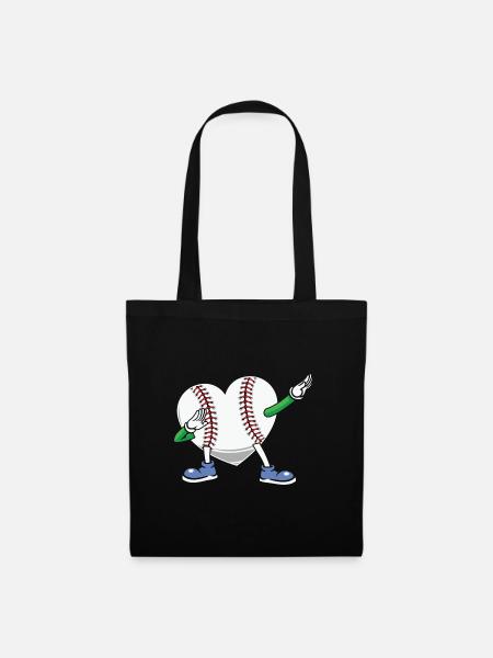 Baseball - Stoffbeutel - Schwarz