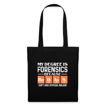 Forensic Chemistry – Case Study Research Forensic - Tote Bag - black - Front