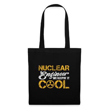 Nuclear Engineer We keepin' it cool - Stoffbeutel - Schwarz - Vorne